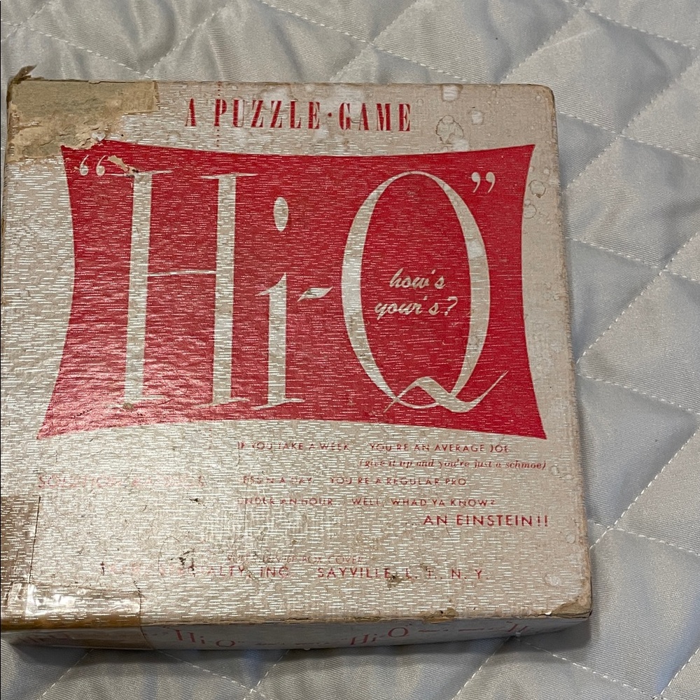 Vintage Hi-Q Tyne Specialty INC
1940’s-1950’s